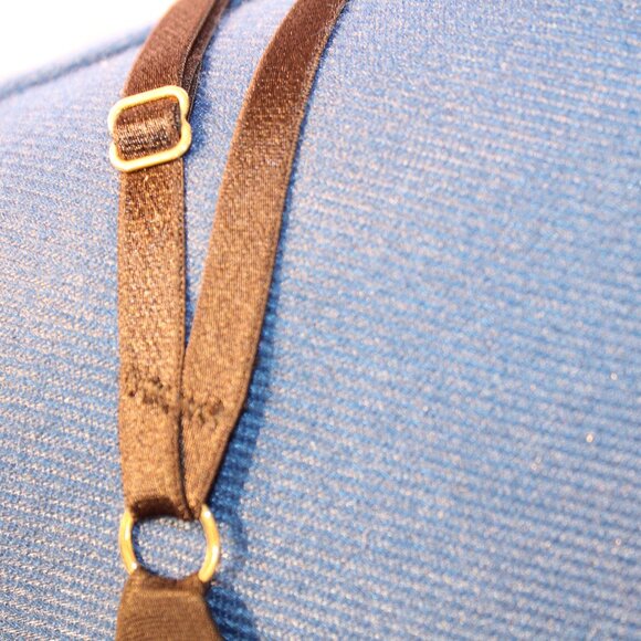 Victoria's Secret Bra Size 34C Uplift Plunge Plongeant Front Close Black - Picture 3 of 12